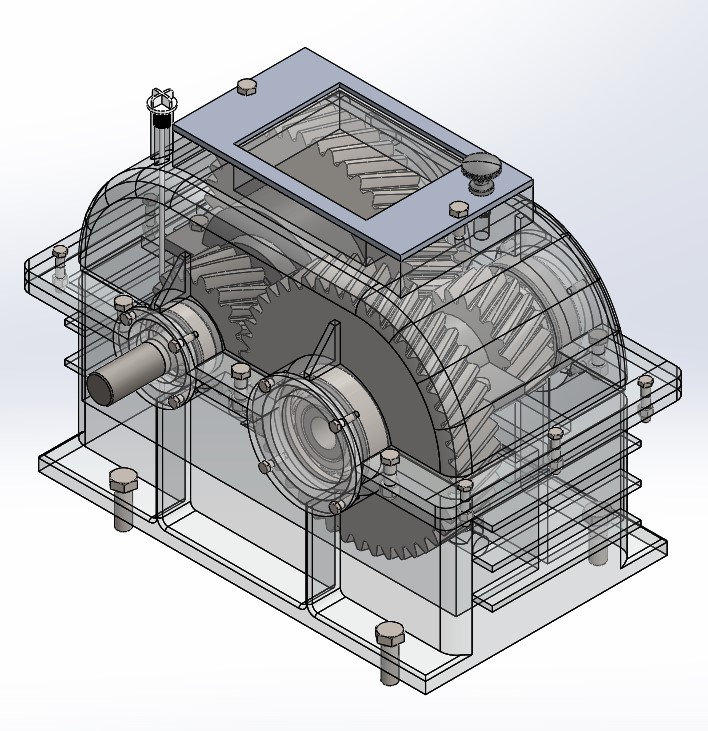 两级回复变速箱